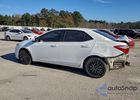 2014 Toyota Corolla L z USA, uszkodzony, nr VIN 2T1BURHE6EC206535